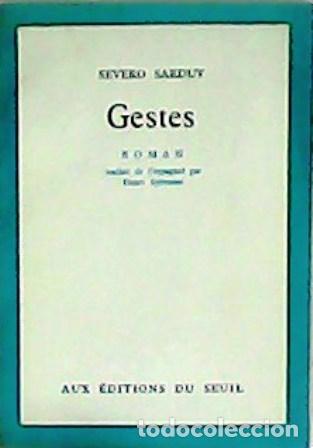 Libros: SARDUY, Severo.- - Gestes. Roman. - Foto 1