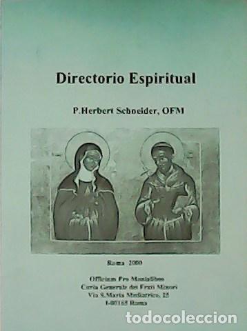 Libros: SCHNEIDER, Herbert.- - Directorio Espiritual. - Foto 1