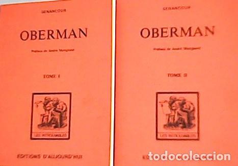 Libros: SENANCOUR, M.- - Oberman Lettres. En 2 tomos. - Foto 1
