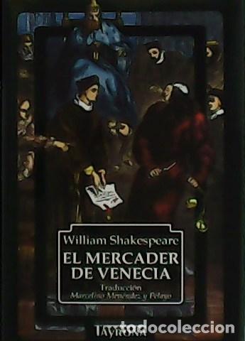 Libros: SHAKESPEARE, Williem.- - El mercader de Venecia. - Foto 1