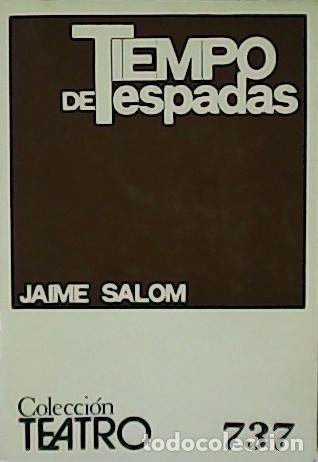 Libros: SALOM, Jaime.- - Tiempo de espadas. - Foto 1