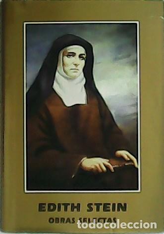 Libros: SANCHO FERM&Iacute;N, Francisco Javier (ed.).- - Edith Stein. Obras selectas. - Foto 1