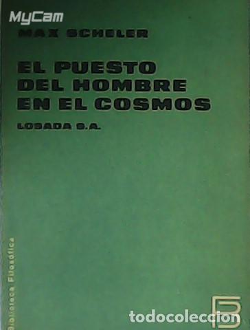 Libros: SCHELER, Max.- - El puesto del hombre en el cosmos. - Foto 1