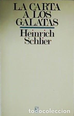 Libros: SCHLIER, Heinrich.- - La carta a los G&aacute;latas. - Foto 1
