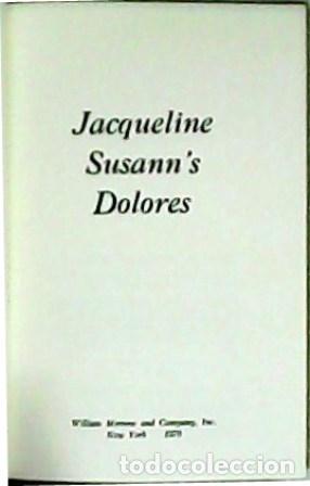 Libros: SUSANN, Jacqueline.- - Dolores. - Foto 1