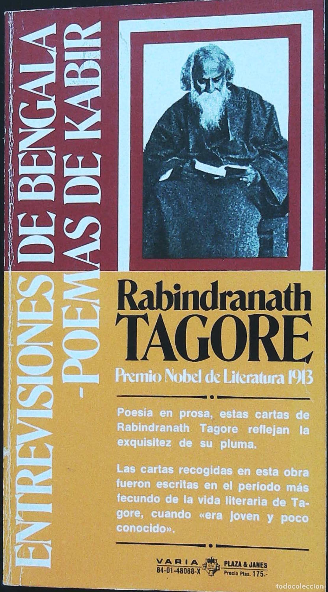 Libros: TAGORE, Rabindranth.- - Entrevisiones de Bengala. - Foto 1