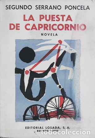 Libros: SERRANO PONCELA, Segundo.- - La puesta de Capricornio. Novela. - Foto 1