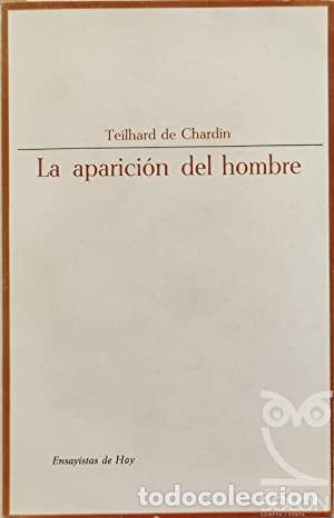 Libros: TEILHARD DE CHARDIN, Pierre.- - La aparici&oacute;n del hombre. - Foto 1