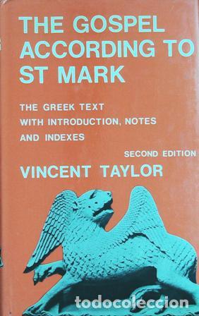 Libros: TAYLOR, Vincent.- - The Gospel According to St Mark. - Foto 1