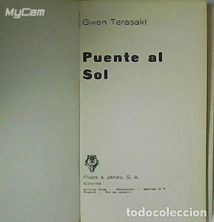 Libros: TERASAKI, Gwen.- - Puente al sol. - Foto 1