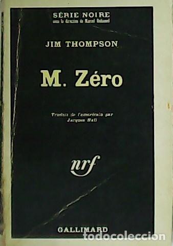 Libros: THOMPSON, Jim.- - M. Z&eacute;ro. - Foto 1
