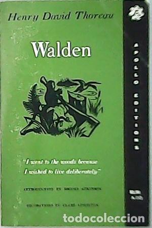 Libros: THOREAU, Henry David.- - Walden. - Foto 1