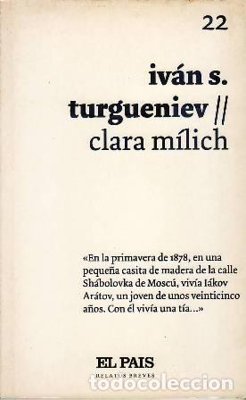 Libros: TURGUENIEV, Iv&aacute;n S.- - Clara M&iacute;lich. - Foto 1