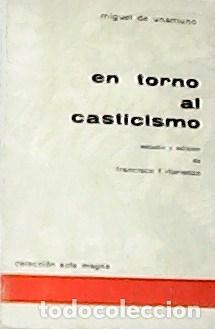 Libros: UNAMUNO, Miguel de.- - En torno al casticismo. - Foto 1