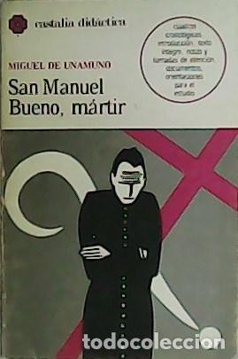 Libros: UNAMUNO, Miguel de.- - San Manuel Bueno, m&aacute;rtir. - Foto 1