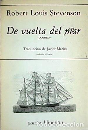Libros: STEVENSON, Robert Louis.- - De vuelta del mar. Poemas. - Foto 1