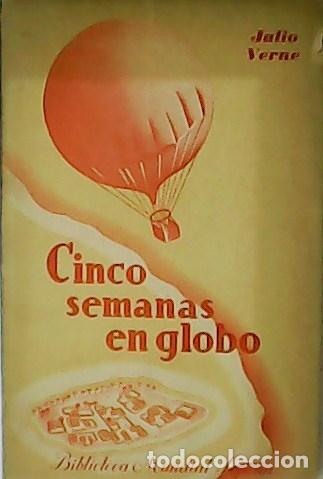 Libros: VERNE, Julio.- - Cinco semanas en globo. - Foto 1