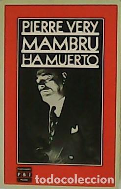 Libros: VERY, Pierre.- - Mambru ha muerto. - Foto 1