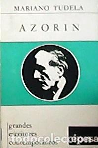 Libros: TUDELA, Mariano.- - Azor&iacute;n. - Foto 1