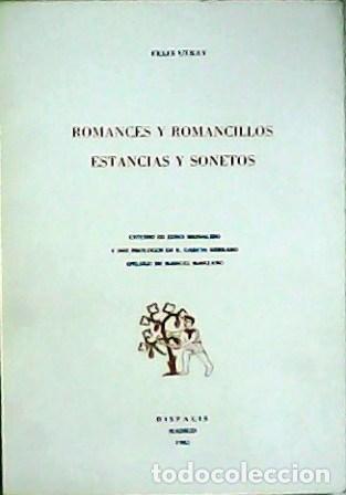 Libros: UTRAY, F&eacute;lix.- - Romances y romancillos. Estancias y sonetos. - Foto 1