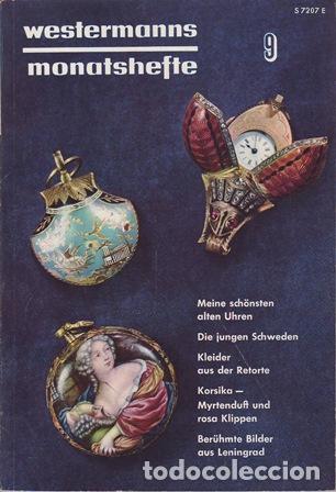Libros: VV. AA.- - Westermanns Monatshefte. N&ordm; 9. Chefredakteur Hermann Boekhoff. - Foto 1