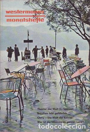 Libros: VV. AA.- - Westermanns Monatshefte. N&ordm; 6. Chefredakteur Hermann Boekhoff. - Foto 1