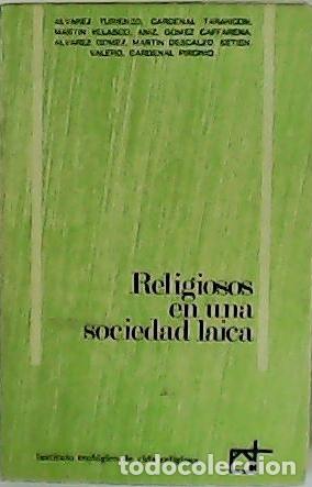 Libros: VV. AA.- - Religiosos en una sociedad laica. - Foto 1