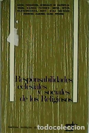 Libros: VV. AA.- - Responsabilidades eclesiales y sociales de los Religiosos. - Foto 1