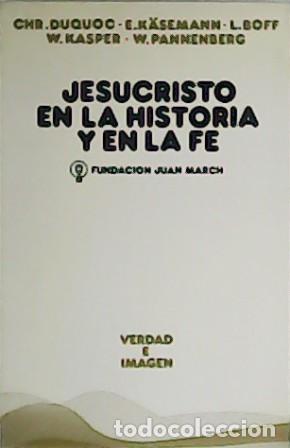 Libros: VV. AA.- - Jesucristo en la historia y en la fe. - Foto 1