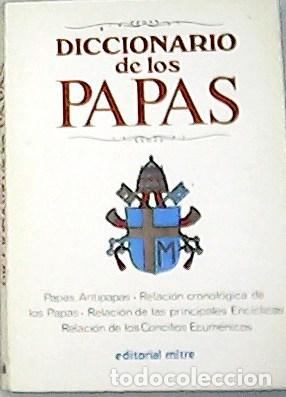 Libros: VV. AA.- - Diccionario de los Papas. - Foto 1