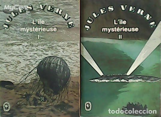 Libros: VERNE, Jules.- - L&acute;&icirc;le myst&eacute;rieuse I - II. - Foto 1