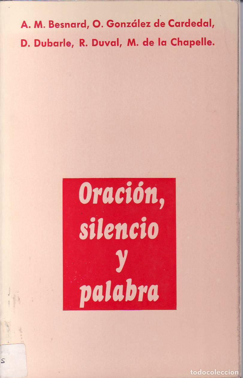 Libros: VV. AA.- - Oraci&oacute;n, silencio y palabra. - Foto 1