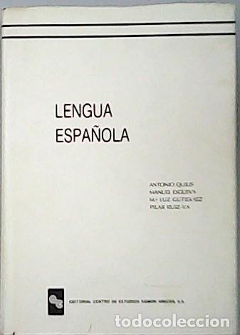 Libros: VV. AA.- - Lengua espa&ntilde;ola: curso de acceso. - Foto 1