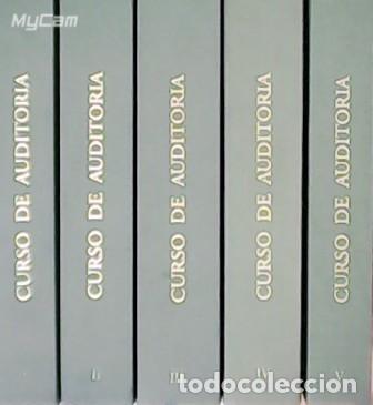Libros: VV. AA.- - Curso de Auditor&iacute;a. Obra completa. 5 Tomos. - Foto 1