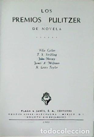 Libros: VV. AA.- - Los Premios Pulitzer de Novela. Volumen VI. - Foto 1