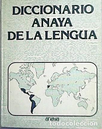 Libros: VV.AA.- - Diccionario Anaya de la Lengua. - Foto 1