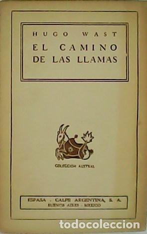 Libros: WAST, Hugo.- - El camino de las llamas. - Foto 1