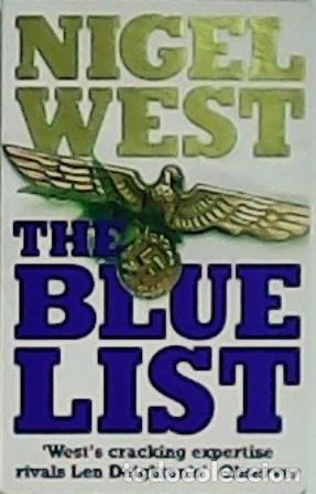 Libros: WEST, Nigel.- - The blue list. - Foto 1