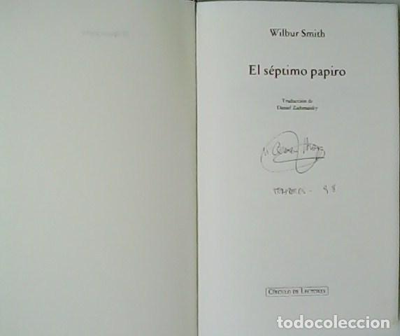 Libros: WILBUR, Smith.- - El s&eacute;ptimo papiro. - Foto 1