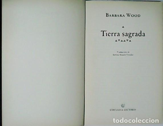 Libros: WOOD, Barbara.- - Tierra sagrada. - Foto 1