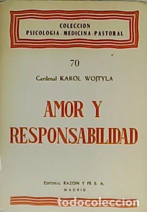 Libros: WOTTYLA, Karol.- - Amor y responsabilidad. - Foto 1