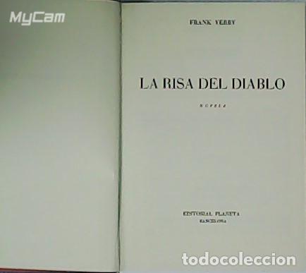 Libros: YERBY, Frank.- - La risa del diablo. Novela. - Foto 1