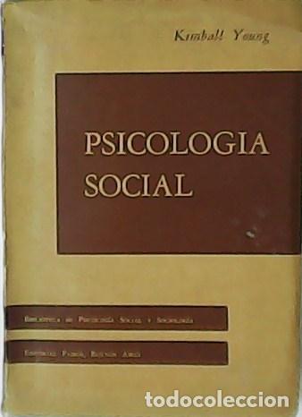 Libros: YOUNG, Kimball.- - Psicolog&iacute;a Social. - Foto 1