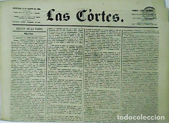 Libros: LAS CORTES. Edici&oacute;n de la tarde. Primer a&ntilde;o. - Foto 1