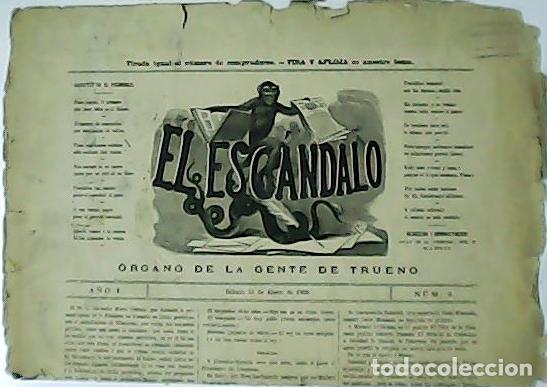 Libros: EL ESC&Aacute;NDALO. A&ntilde;o I. N&ordm;2. - Foto 1