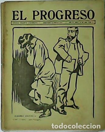 Libros: EL PROGRESO. Edici&oacute;n Ilustrada. A&ntilde;o IV. N&ordm;15. - Foto 1