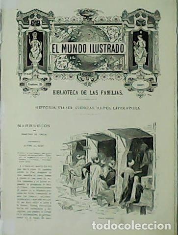 B&uuml;cher: EL MUNDO ILUSTRADO. Biblioteca de las familias. Cuaderno 38. Historia. Viajes. Ciencias. Artes. Lite
