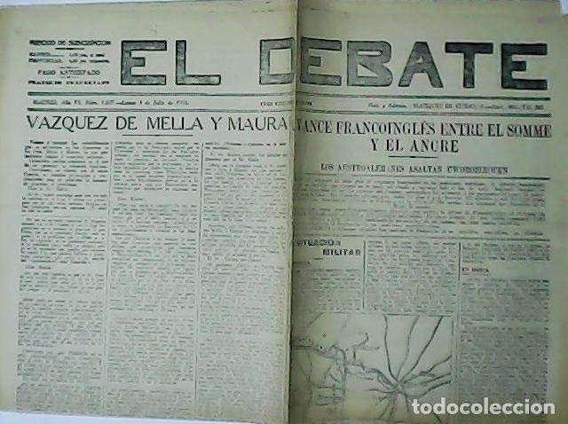 Libros: EL DEBATE. A&ntilde;o VI. N&ordm; 1.697. - Foto 1