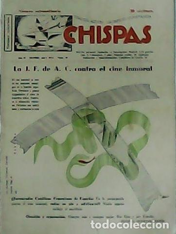 Libros: CHISPAS. Revista mensual ilustrada. A&ntilde;o IV. N&ordm; 29. - Foto 1