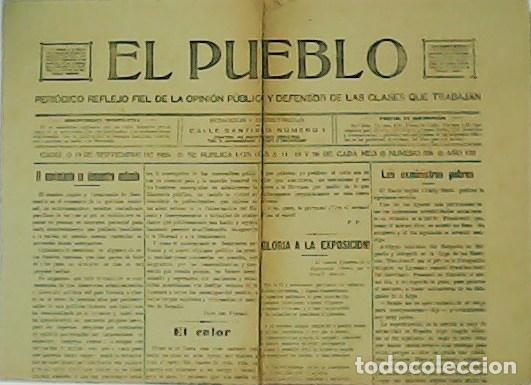 Libros: El Pueblo. A&ntilde;o VIII. N&ordm; 358. - Foto 1